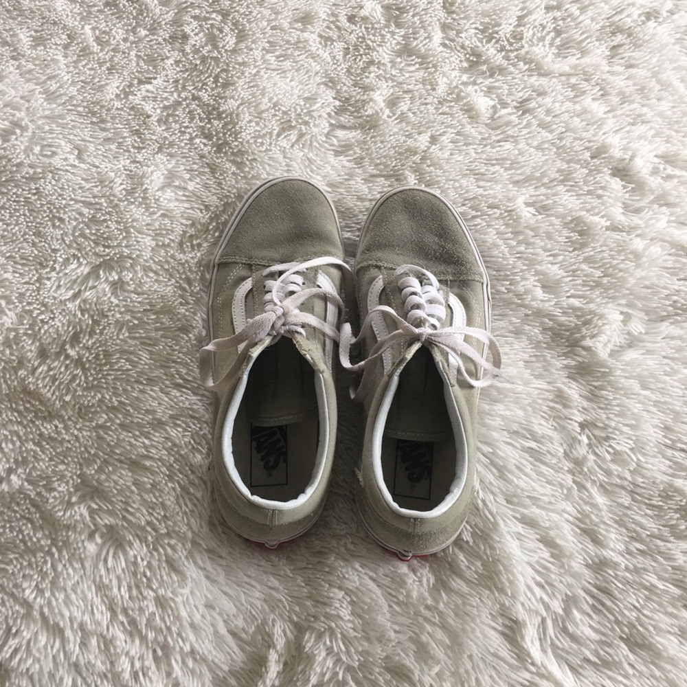 Light Green Old Skool Vans